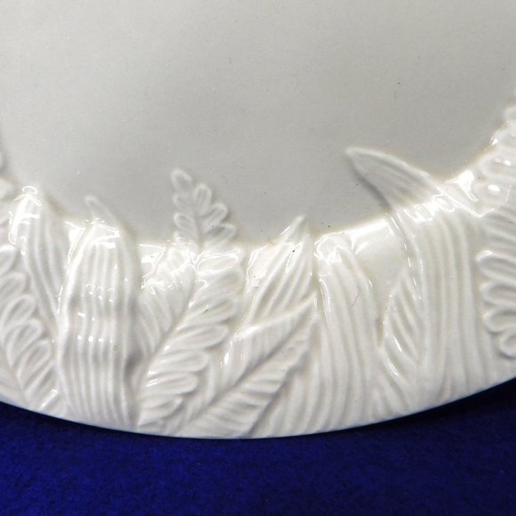 Set of 3 Fitz & Floyd Salad / Luncheon Plates Leaves & Fern 8.2" Vintage 1978 - Picture 4 of 6